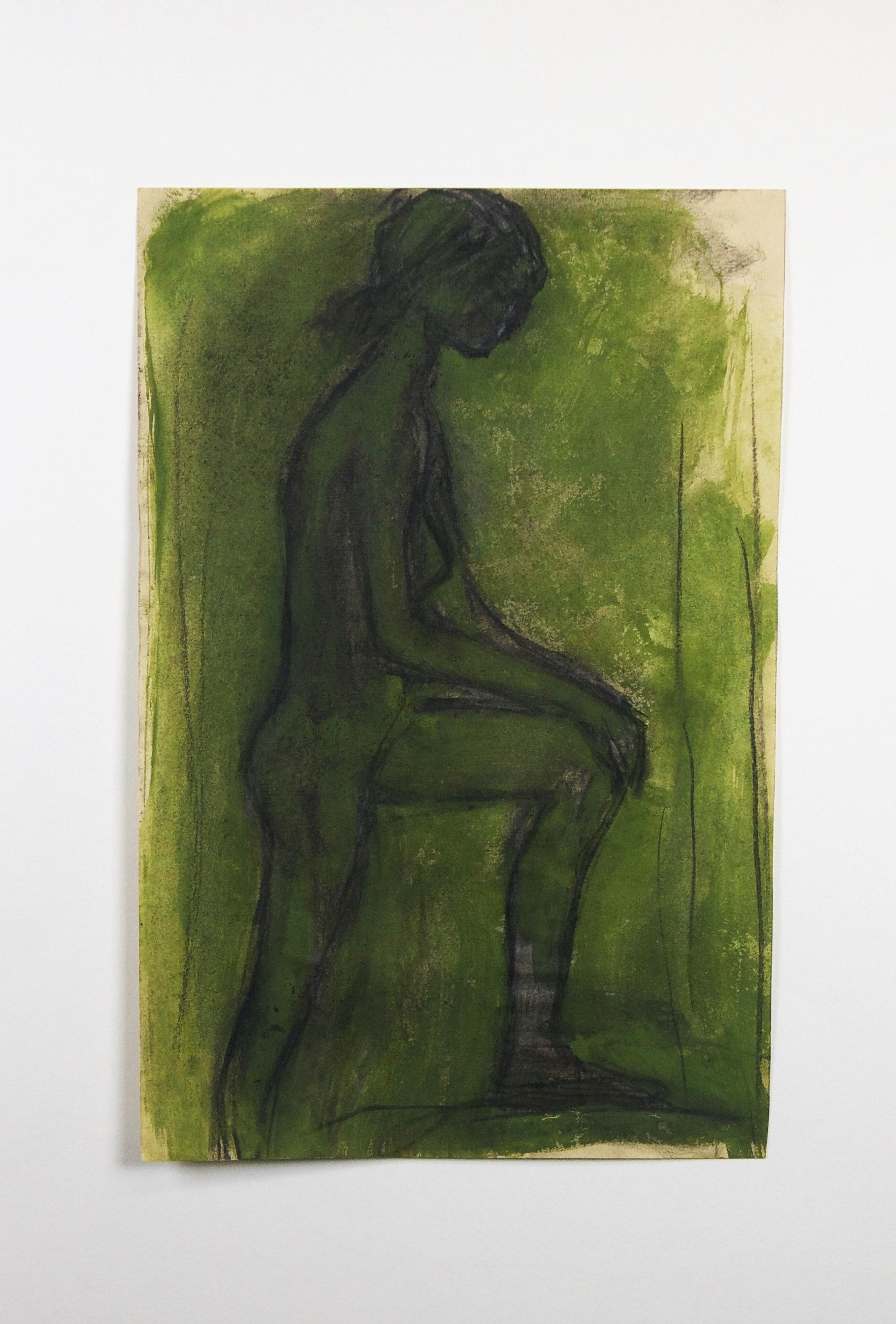 Stehender Akt mit aufgestütztem Bein – More views 1