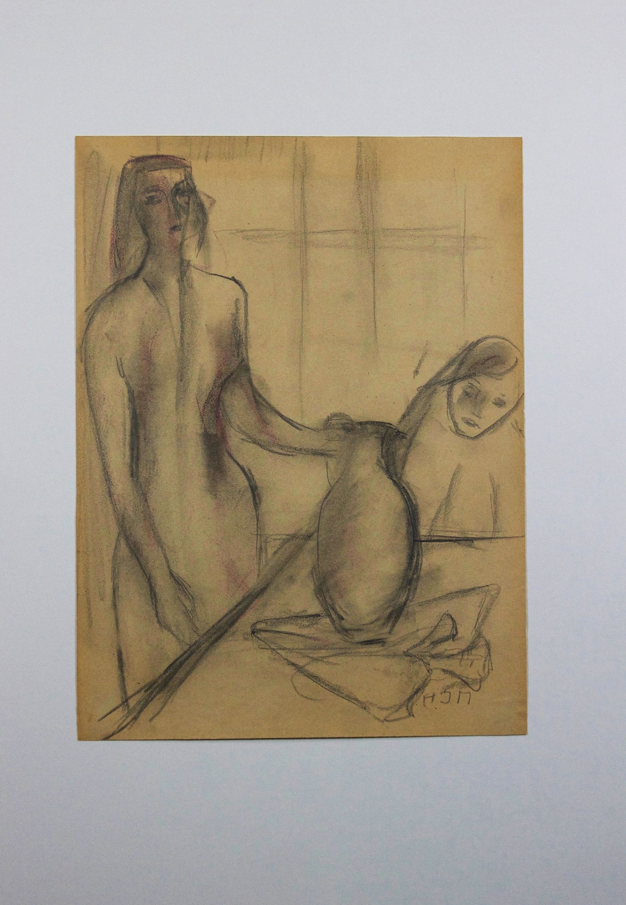 Zwei Frauen mit Krug – More views 1