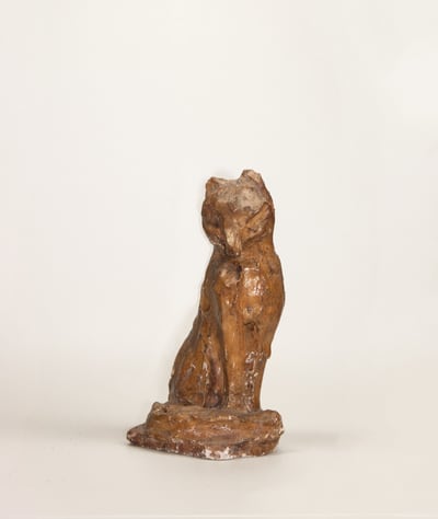 Sitzender Fuchs